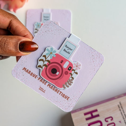 Marque-Page Magnétique - Bonjour Beauté