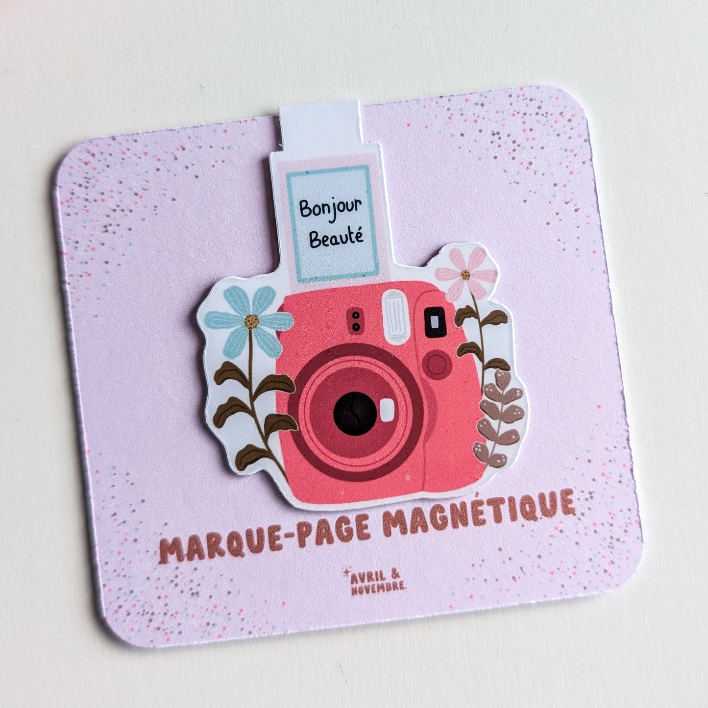 Marque-Page Magnétique - Bonjour Beauté