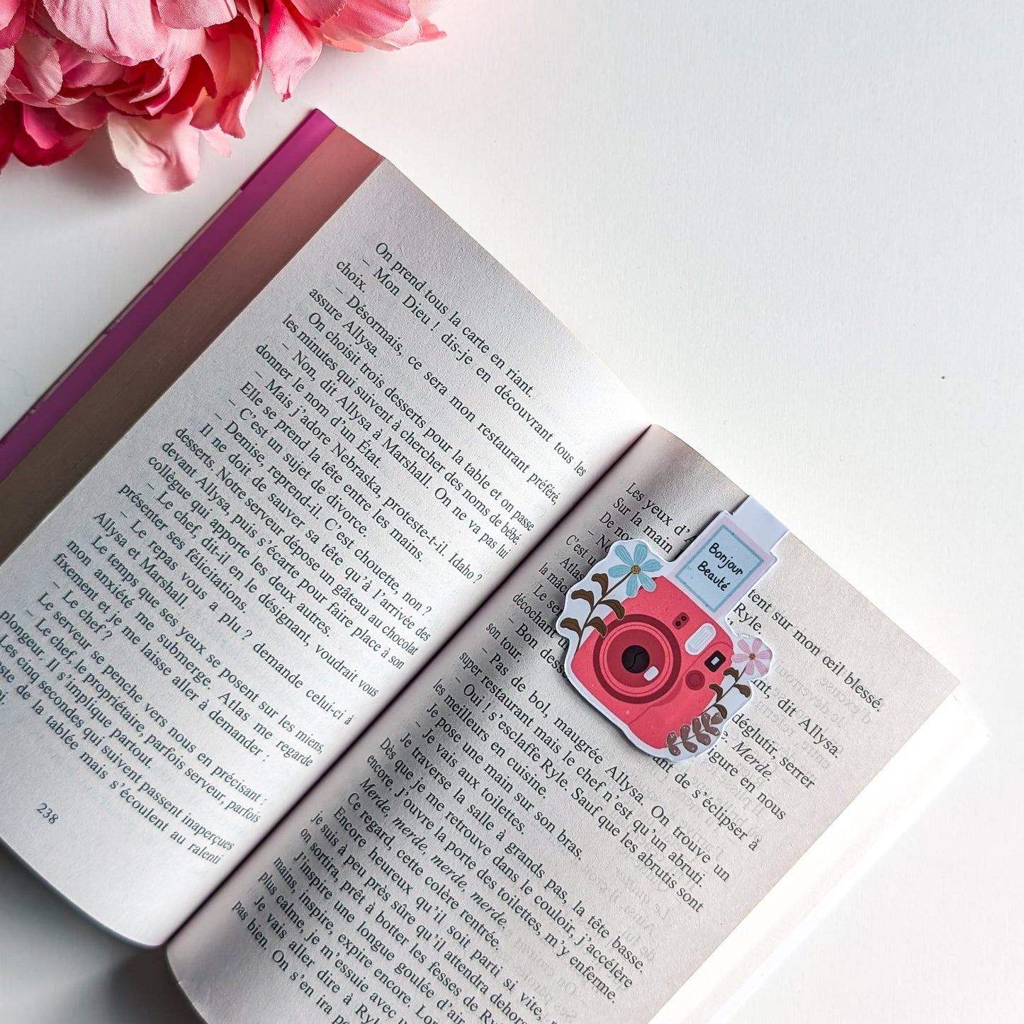 Marque-Page Magnétique - Bonjour Beauté