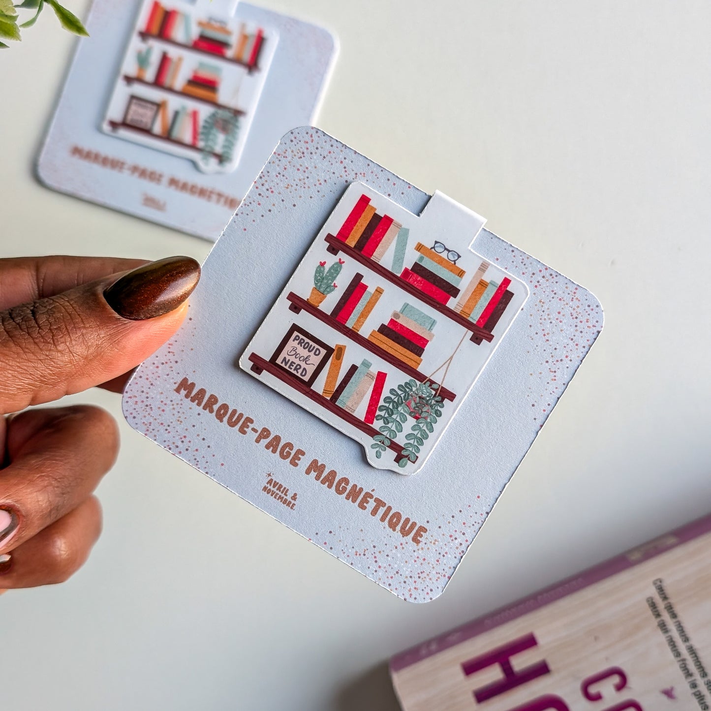 Marque-Page Magnétique - Proud book nerd