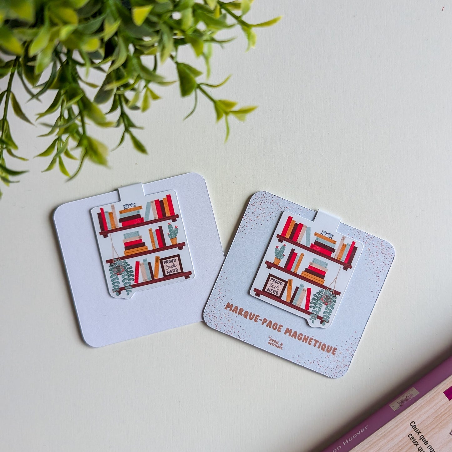 Marque-Page Magnétique - Proud book nerd