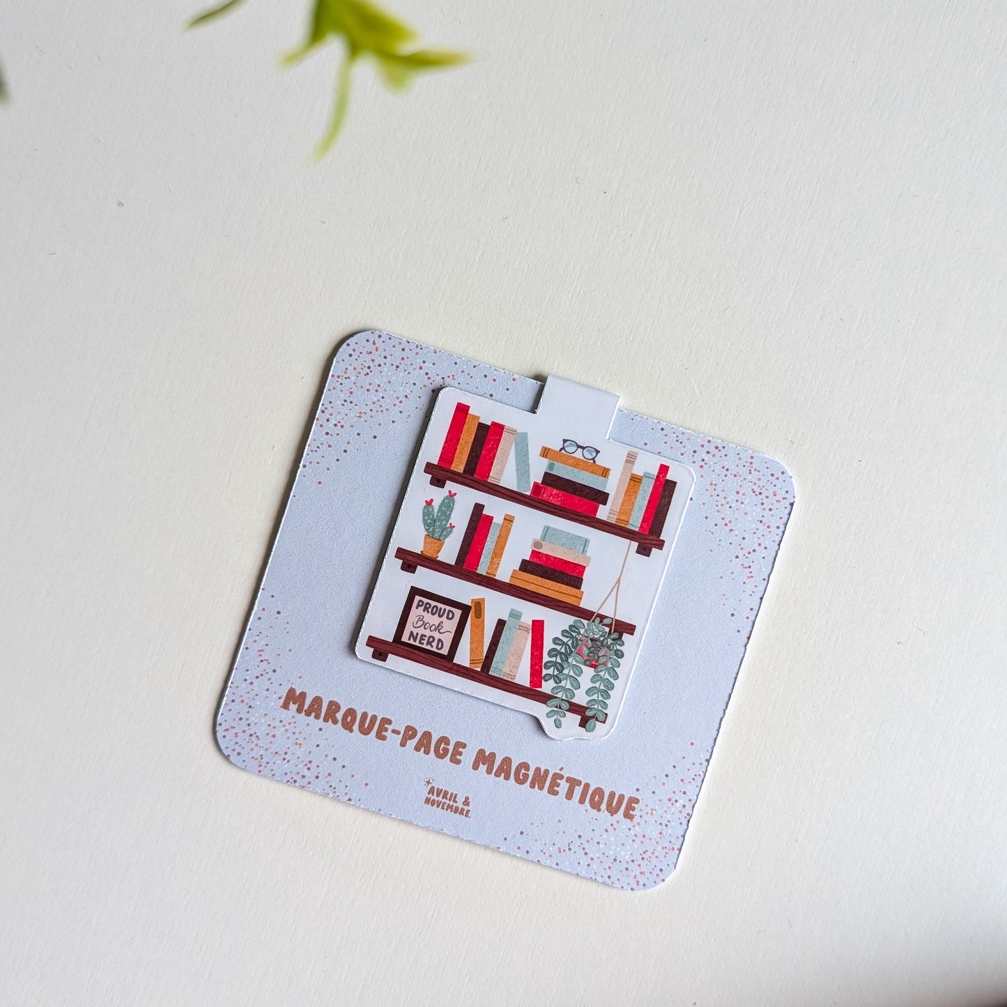 Marque-Page Magnétique - Proud book nerd