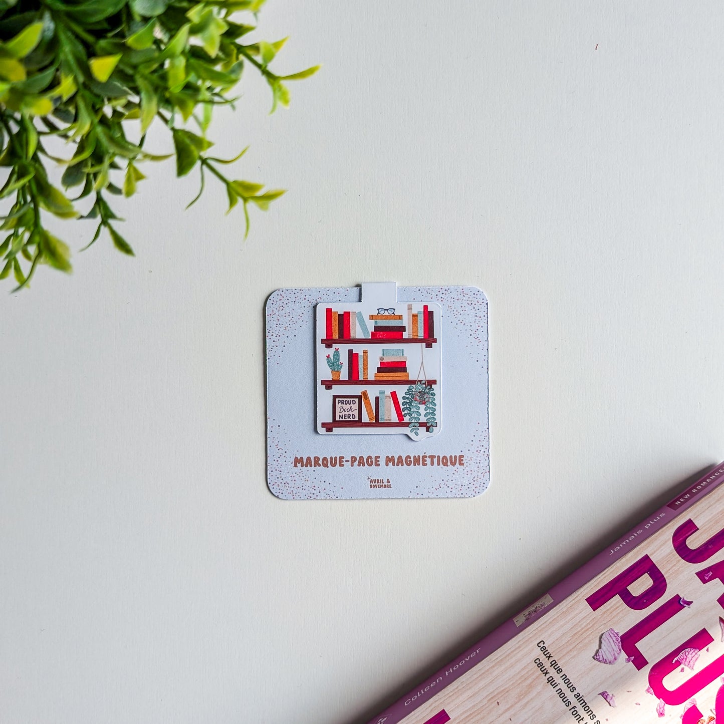 Marque-Page Magnétique - Proud book nerd
