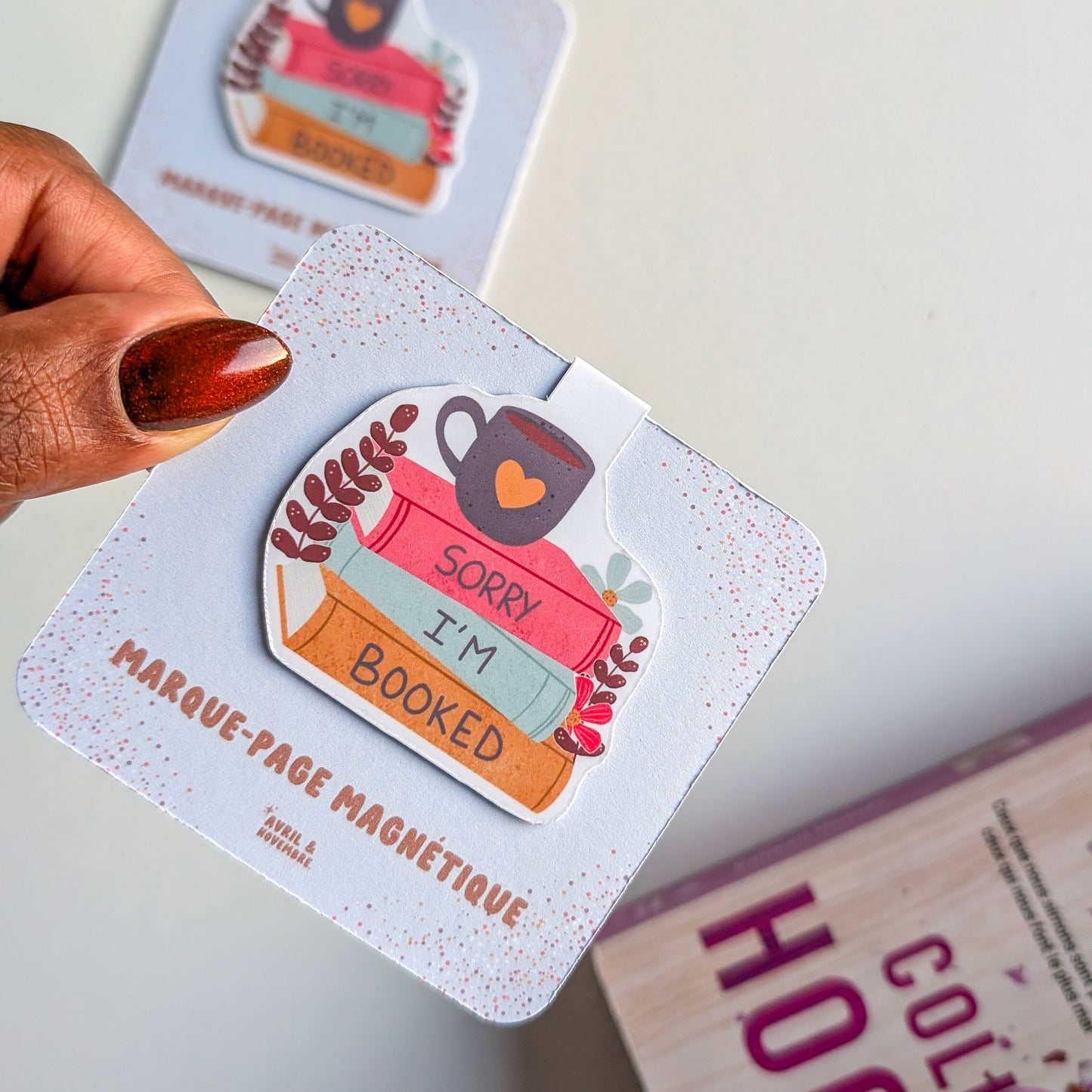 Marque-Page Magnétique - Sorry i'm booked