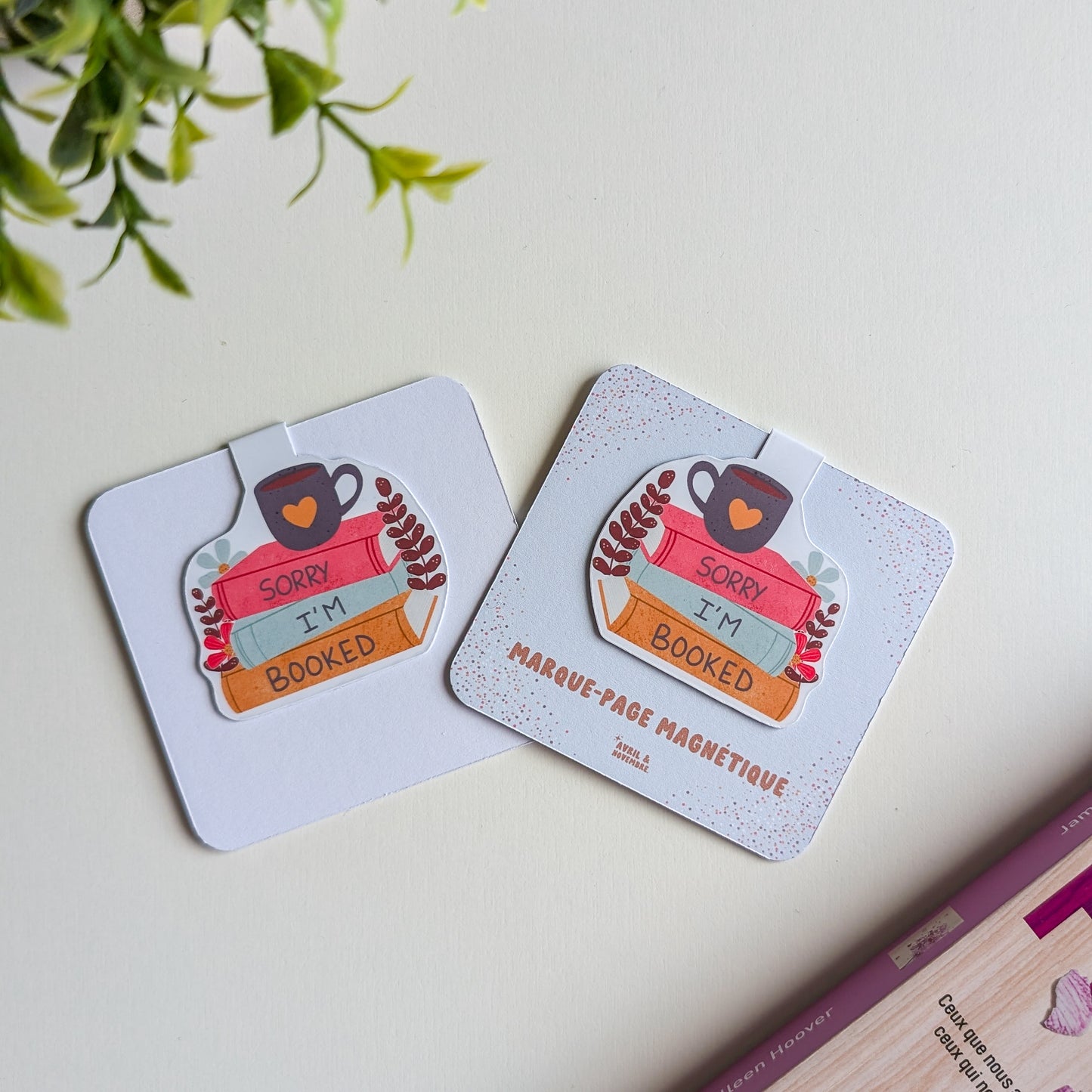 Marque-Page Magnétique - Sorry i'm booked