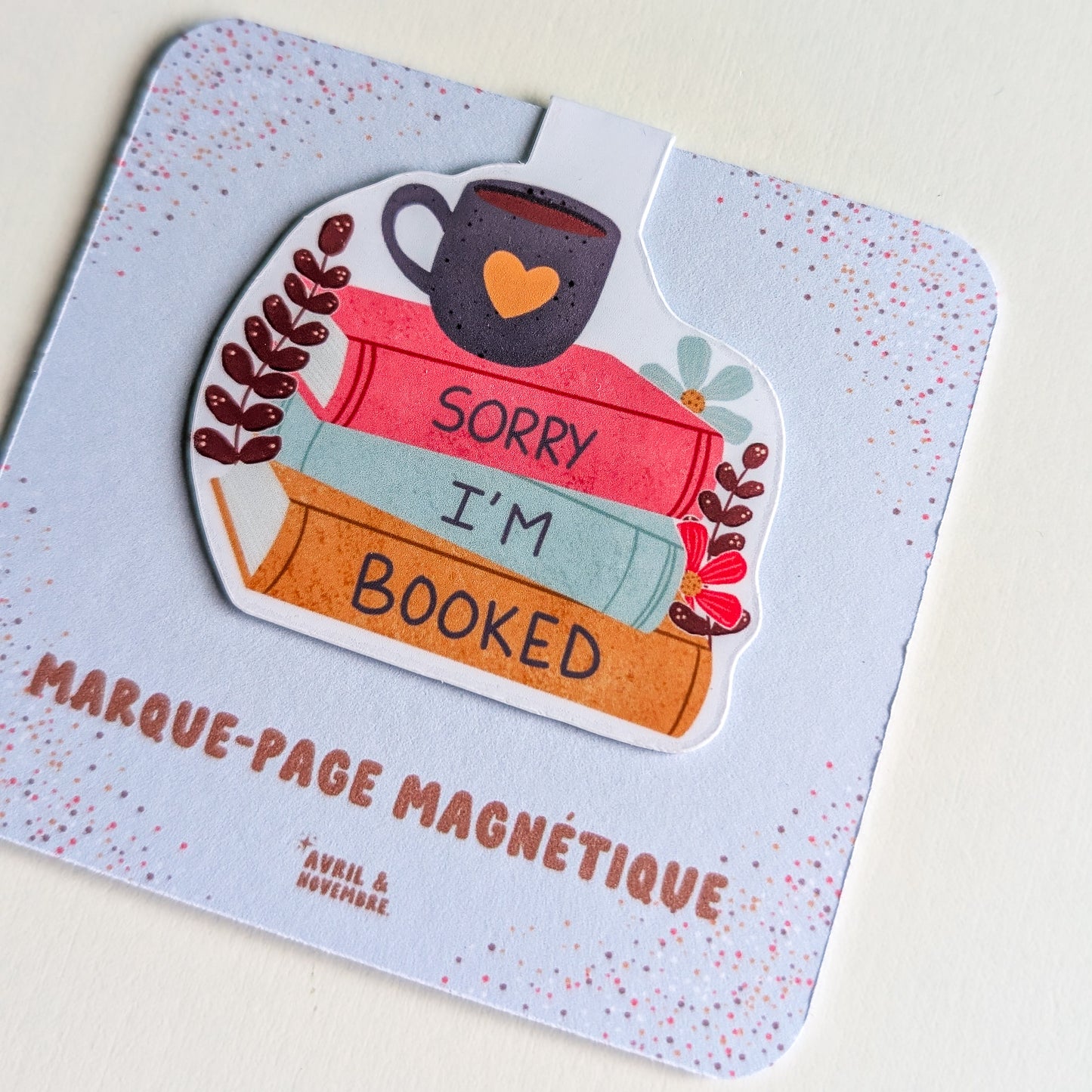 Marque-Page Magnétique - Sorry i'm booked