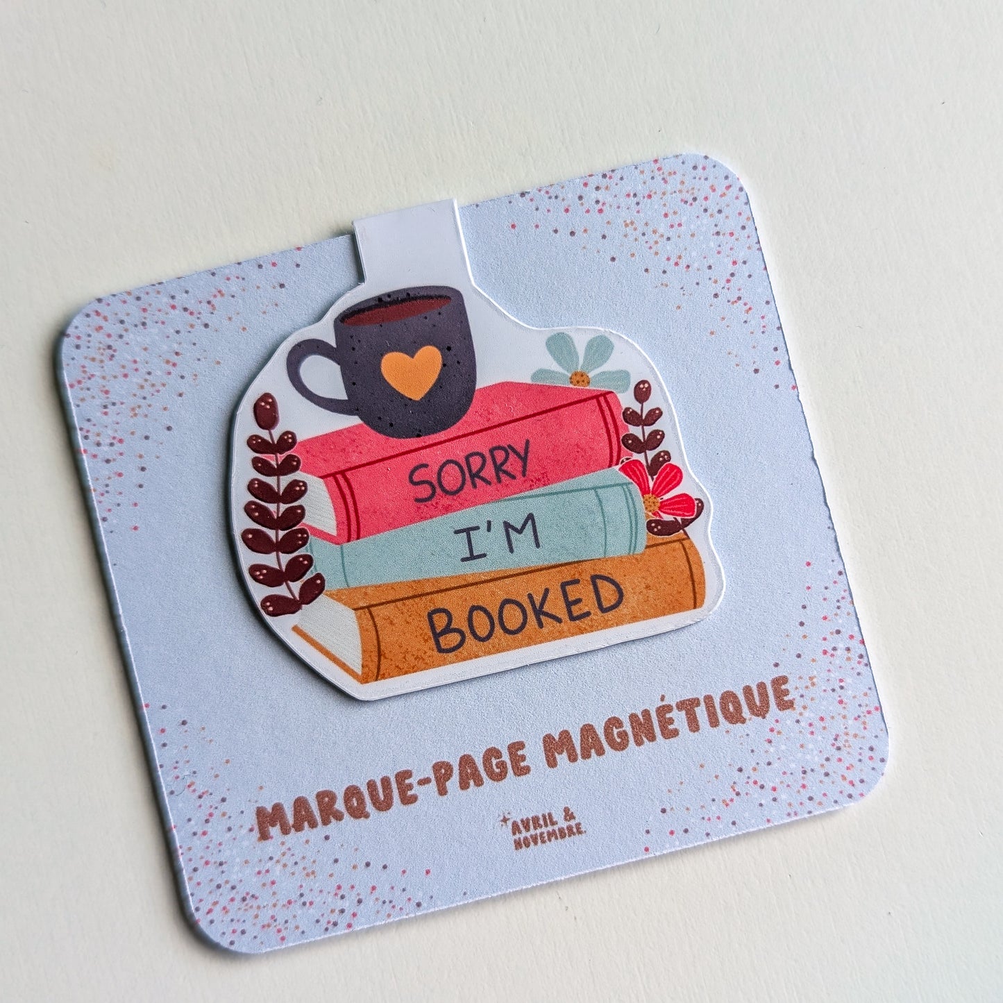 Marque-Page Magnétique - Sorry i'm booked