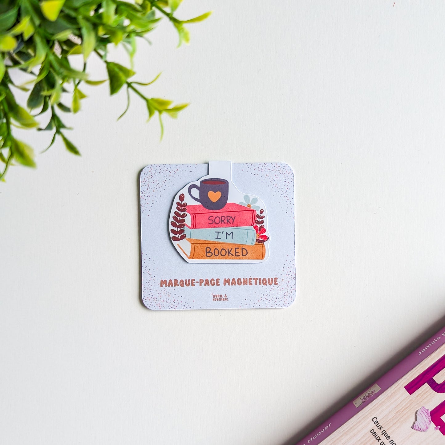 Marque-Page Magnétique - Sorry i'm booked