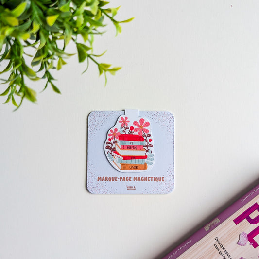 Marque-Page Magnétique - Je préfère les livres