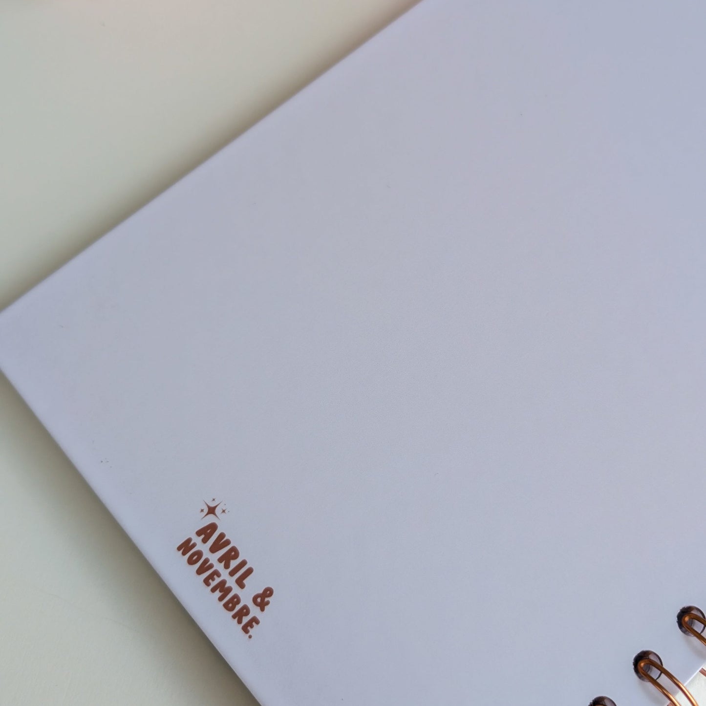 Carnet A5 - Reliure à spirale - Anémones & Roses