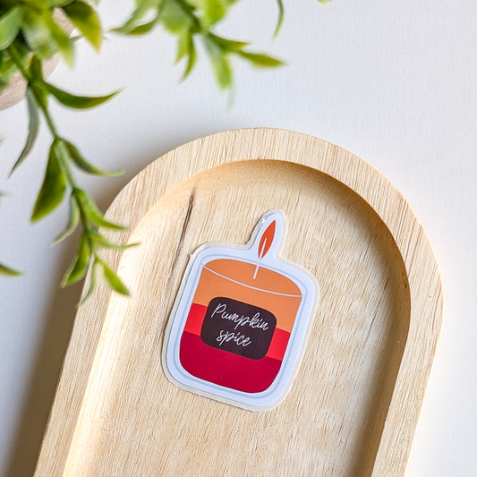 Sticker – Bougie Pumpkin Spice