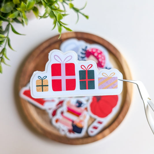 Sticker – Cadeaux de Noël