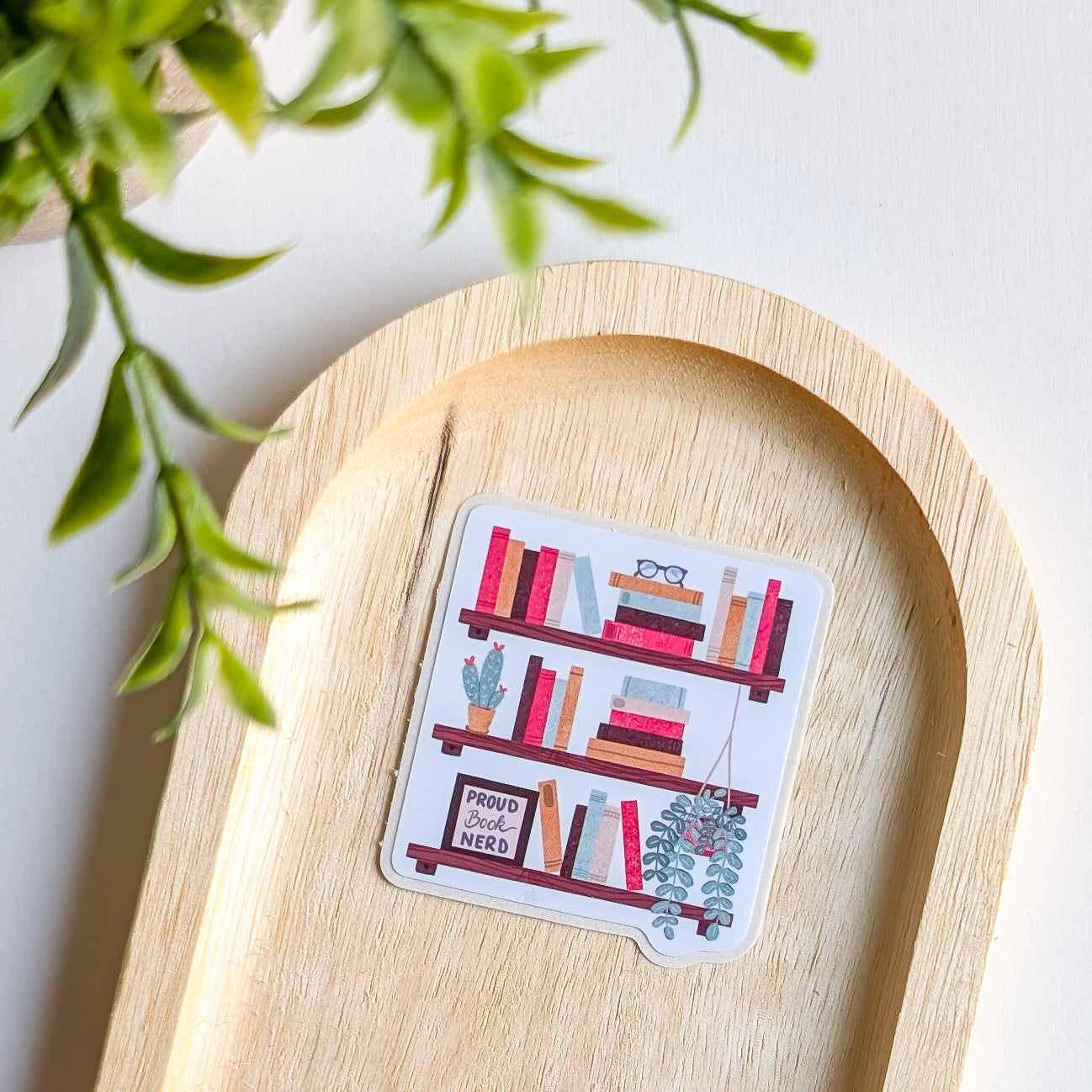 Sticker – Proud Book Nerd