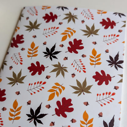 Carnet A5 - Reliure agrafée - Automne