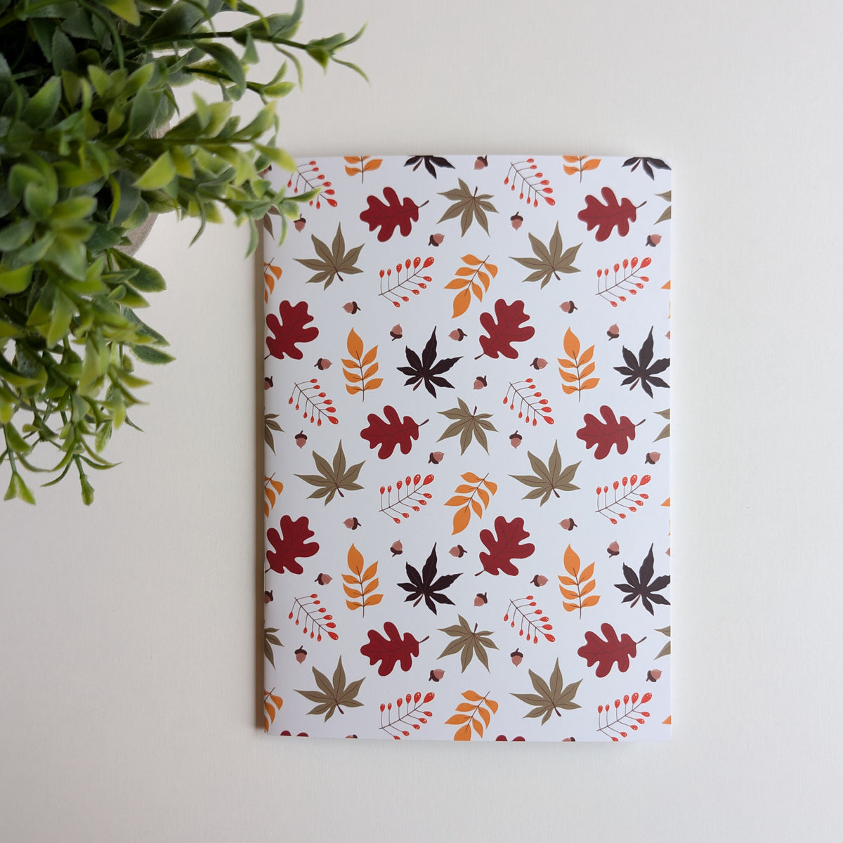 Carnet A5 - Reliure agrafée - Automne