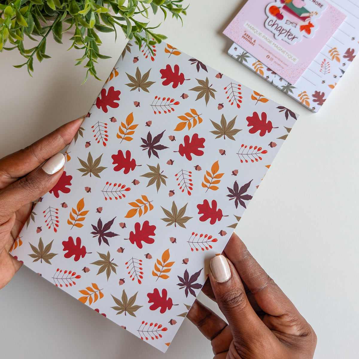Carnet A5 - Reliure agrafée - Automne