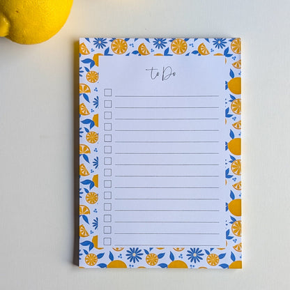 To-Do Liste A5 - Citrons