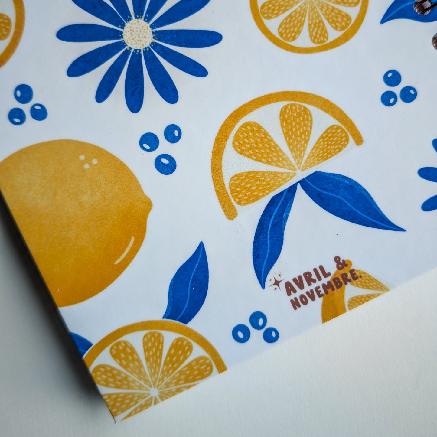 Carnet à Spirales Citrons