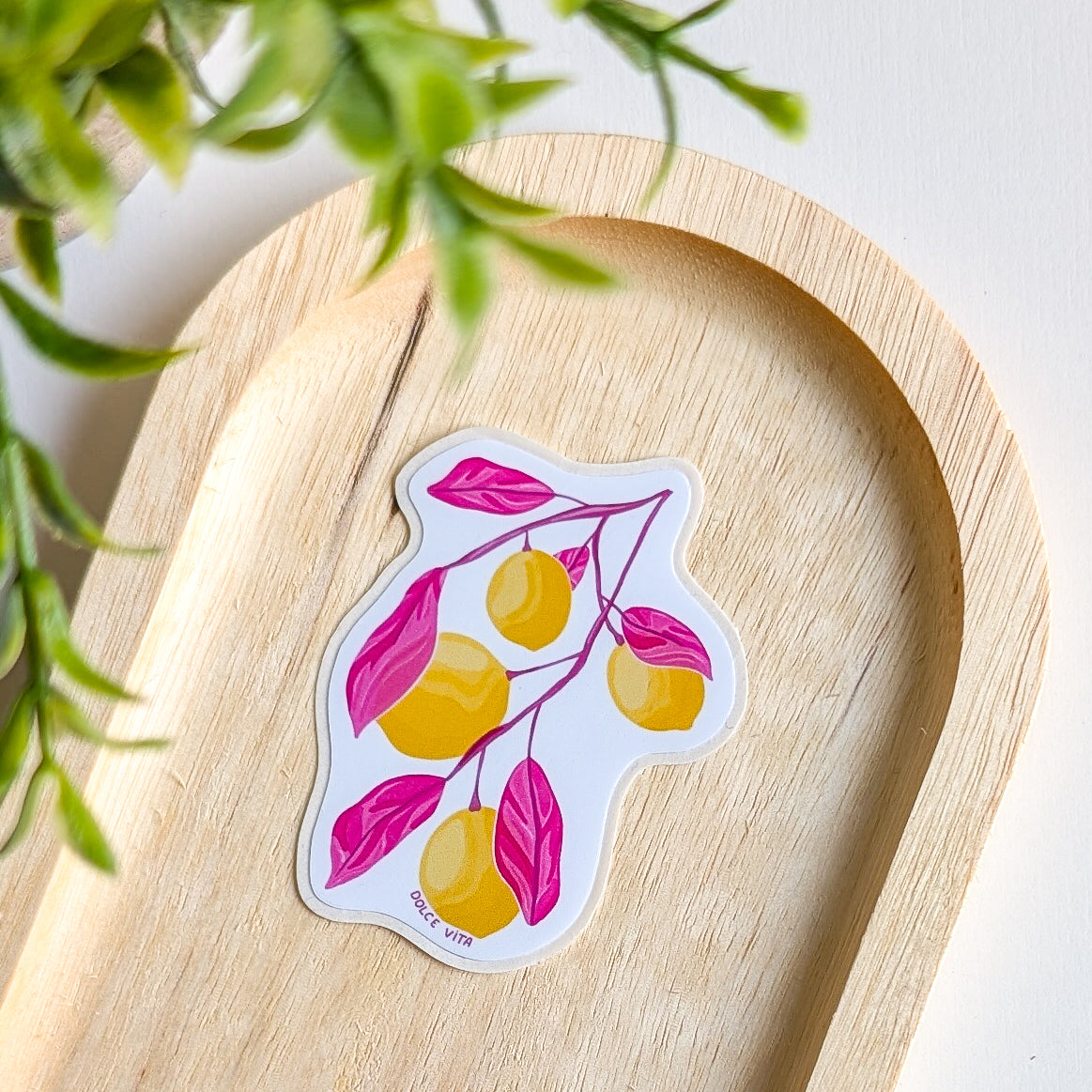 Sticker – Citrons & Dolce vita