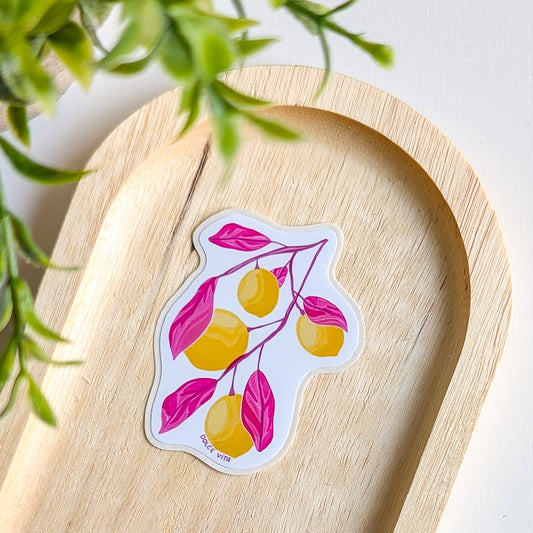 Sticker – Citrons & Dolce vita