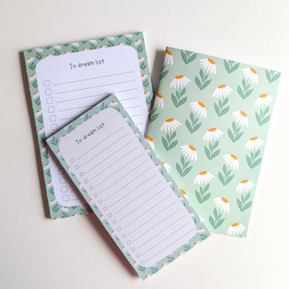 To Dream List A5 - Marguerites