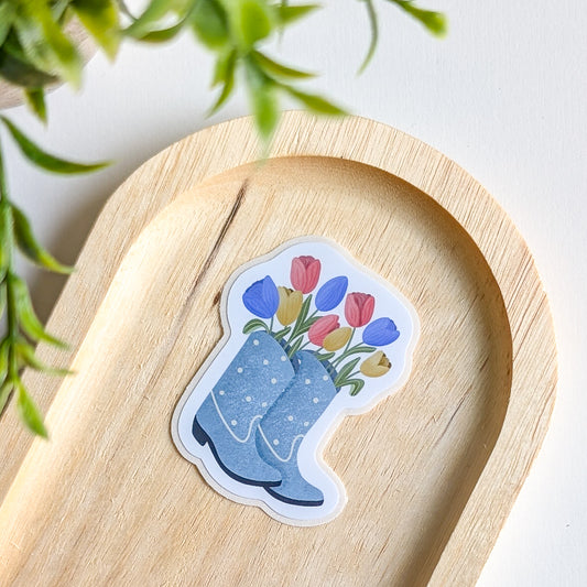 Sticker – Bottes fleuries