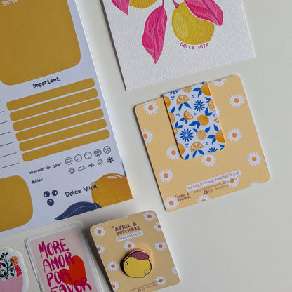Kit de Papeterie - Dolce Vita