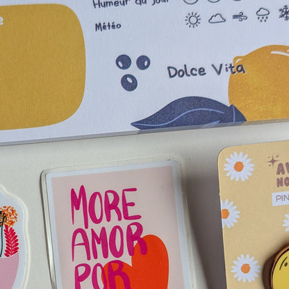 Kit de Papeterie - Dolce Vita