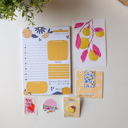 Kit de Papeterie - Dolce Vita