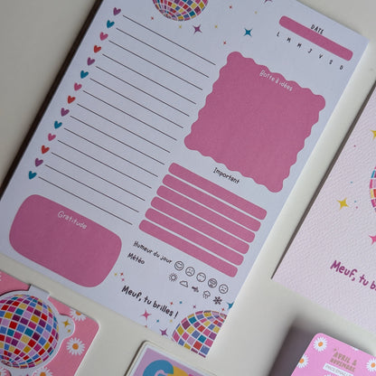 Kit de Papeterie - Good Vibes Only