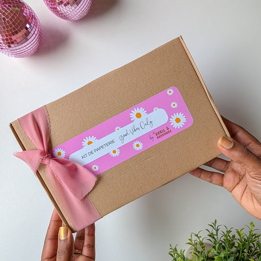 Kit de Papeterie - Good Vibes Only