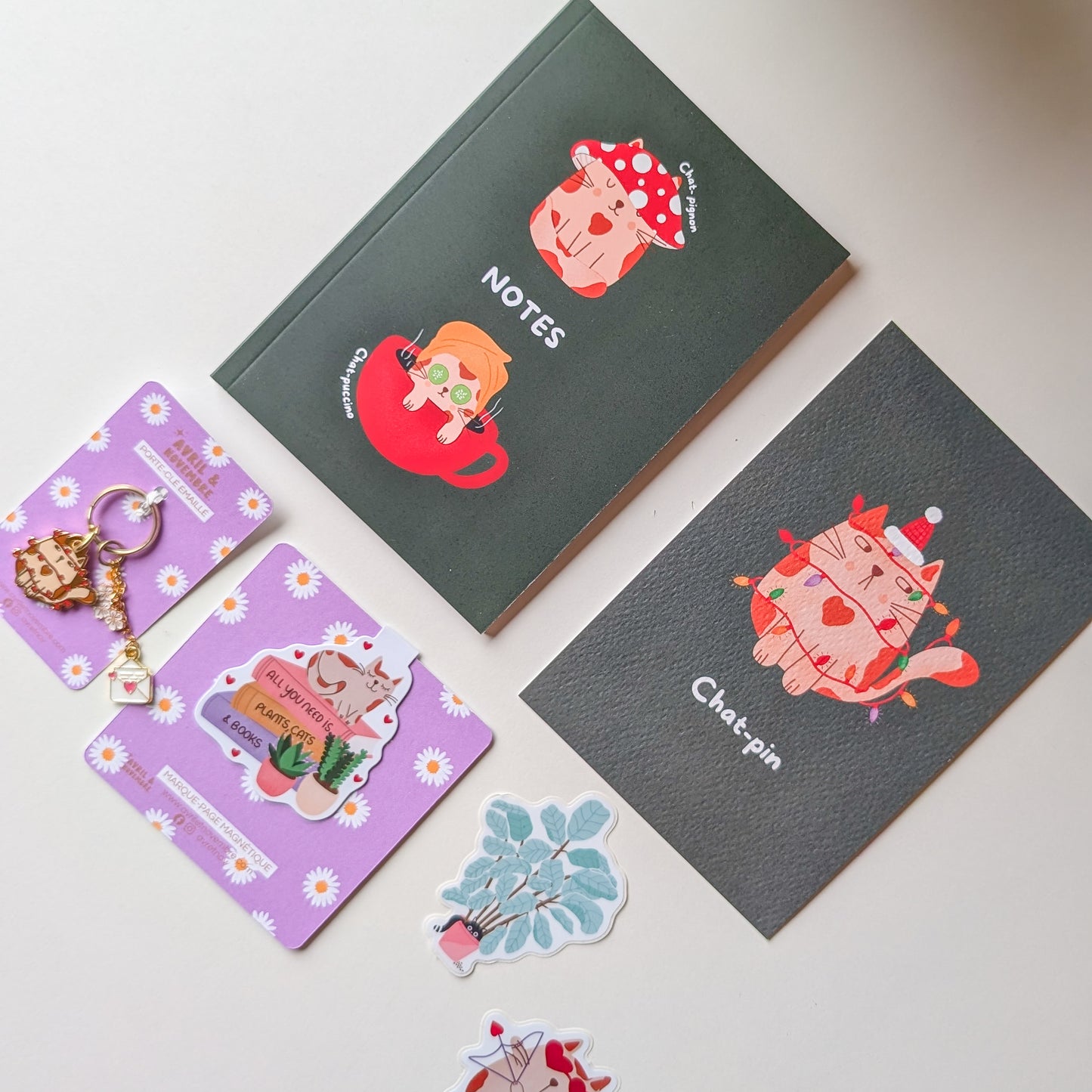 Kit de Papeterie - Pour les amoureux des chats
