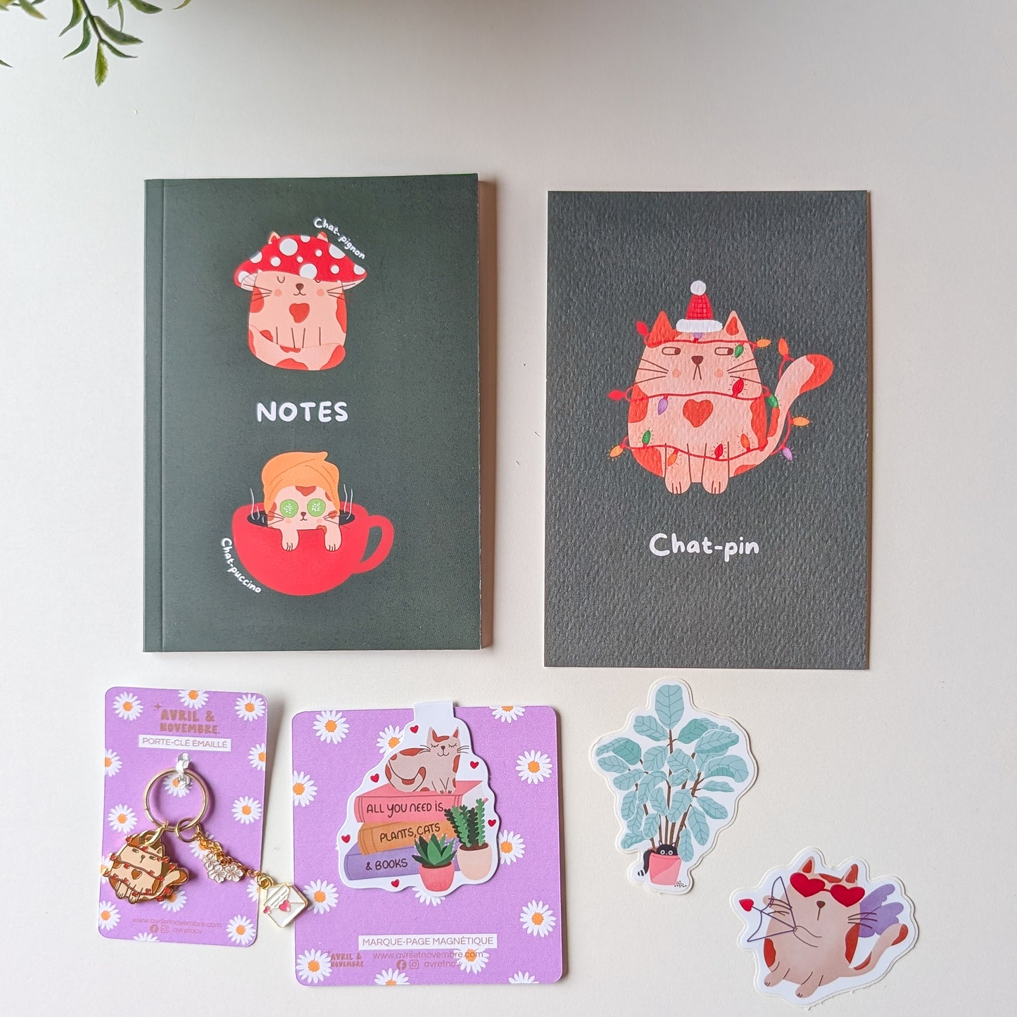 Kit de Papeterie - Pour les amoureux des chats