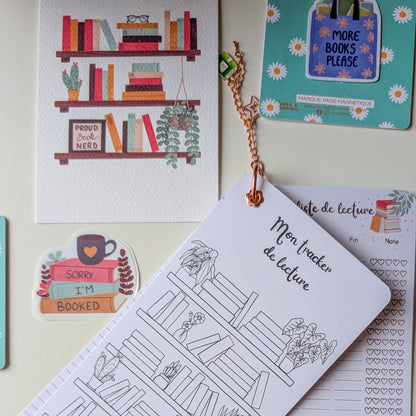 Kit de Papeterie - Pour les amateurs de livres