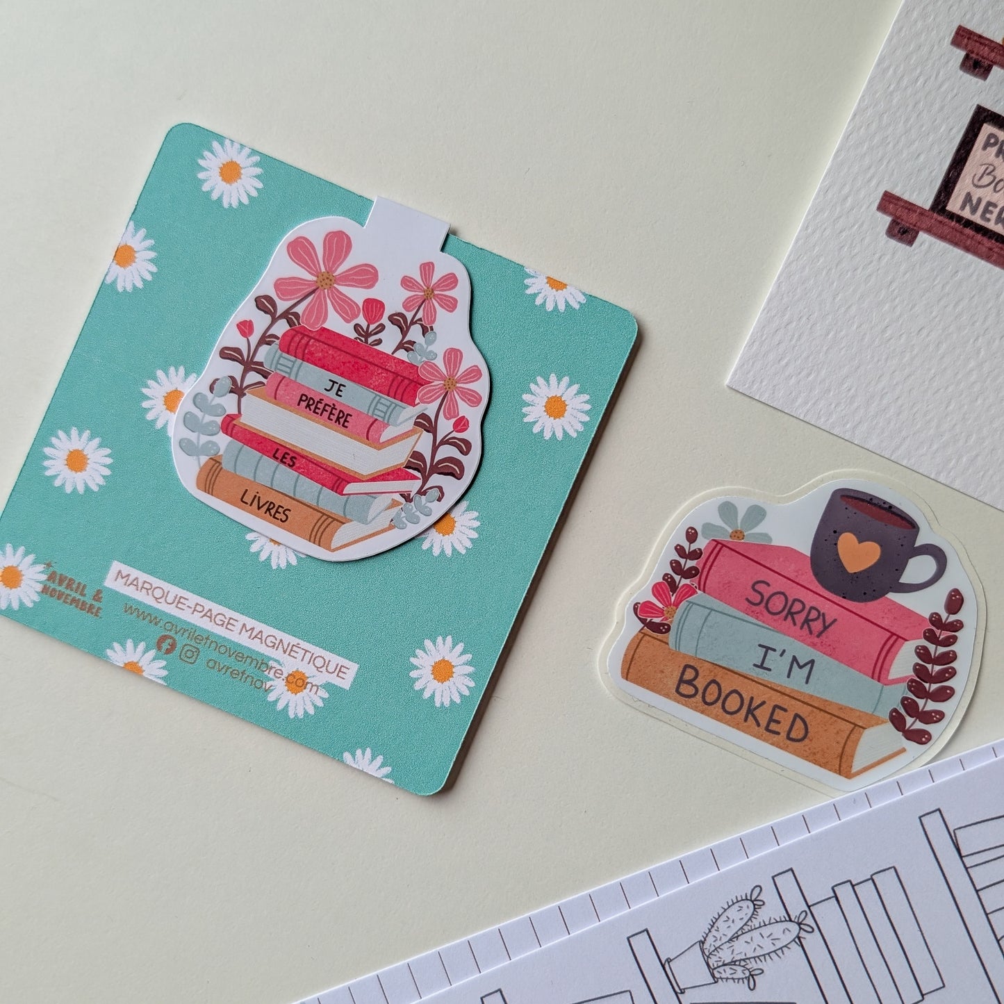 Kit de Papeterie - Pour les amateurs de livres