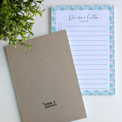 To-Do Liste A5 - Marguerites rétro