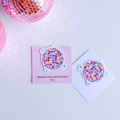 Marque-Page Magnétique – Boule à facettes