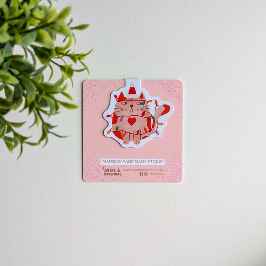 Marque-Page Magnétique – Chat-pin
