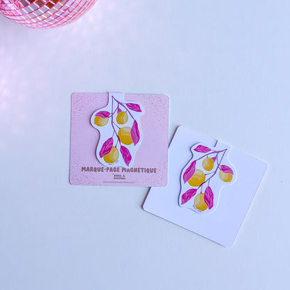 Marque-Page Magnétique – Citrons & Dolce vita