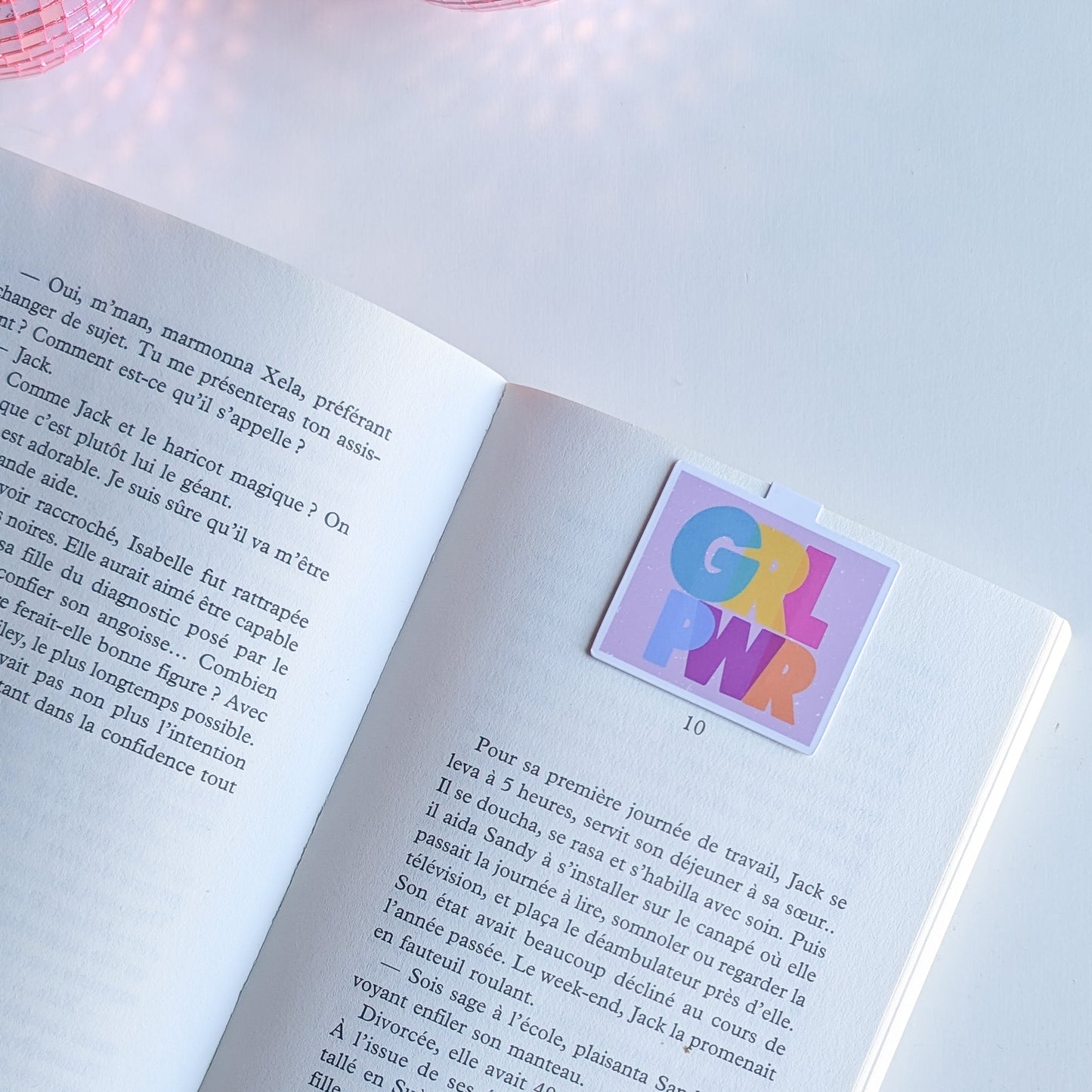 Marque-Page Magnétique – GiRL PoWeR