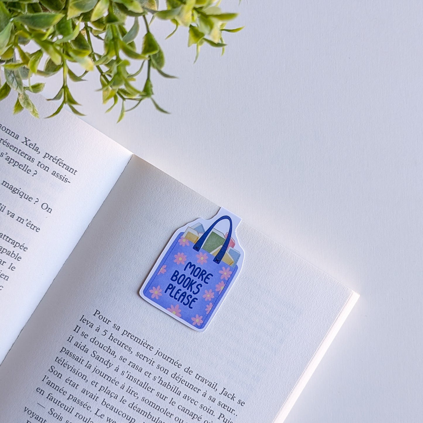 Marque-Page Magnétique – More Books Please