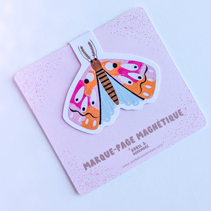 Marque-Page Magnétique – Papillon Coloré