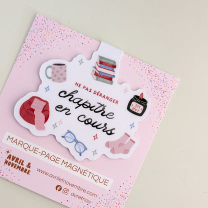 Marque-Page Magnétique – Ne pas déranger, chapitre en cours