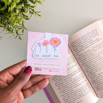 Marque-Page Magnétique – Give yourself time