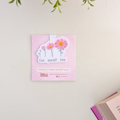 Marque-Page Magnétique – Give yourself time