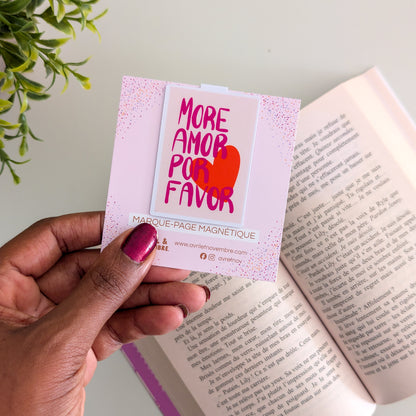 Marque-Page Magnétique – More amor por favor