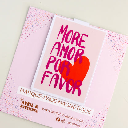 Marque-Page Magnétique – More amor por favor