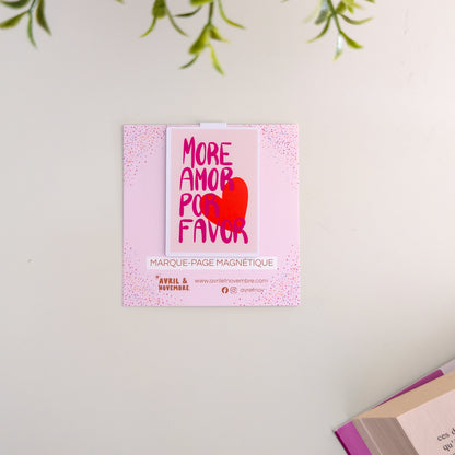Marque-Page Magnétique – More amor por favor