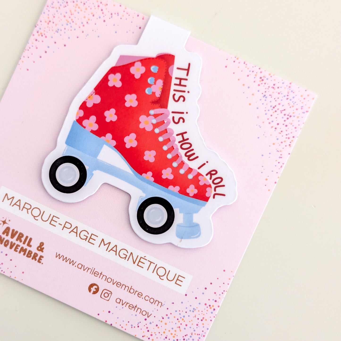 Marque-Page Magnétique – Roller