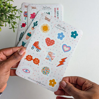 Planche de Stickers Thème Rétro